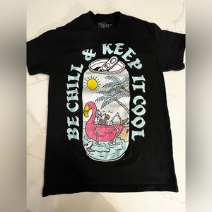 EIGHTY EIGHT black T-shirt size small